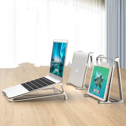 Portable Laptop Holder Stand Base Aluminum Alloy Notebook Riser